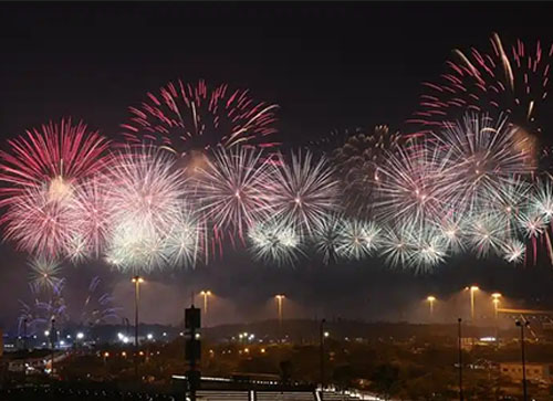 南澳县焰火晚会