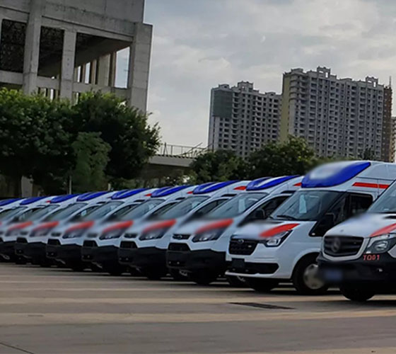 南澳县服务车队展示